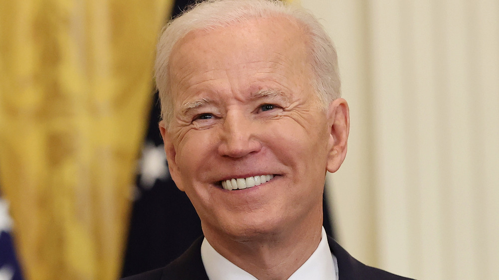 Joe Biden at first presidential press conference