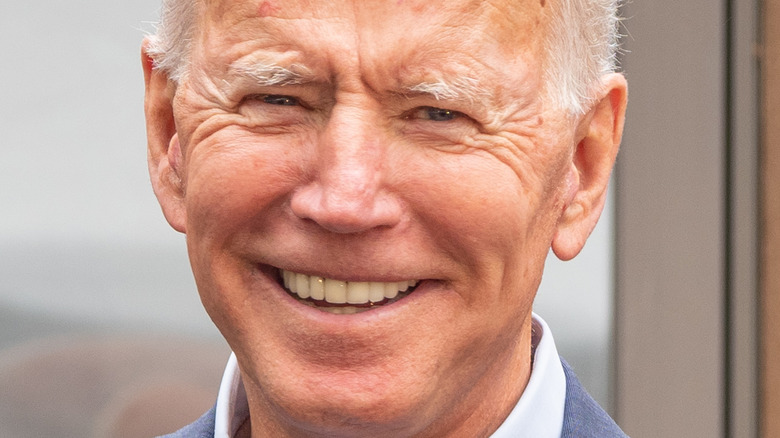 Joe Biden smiling 