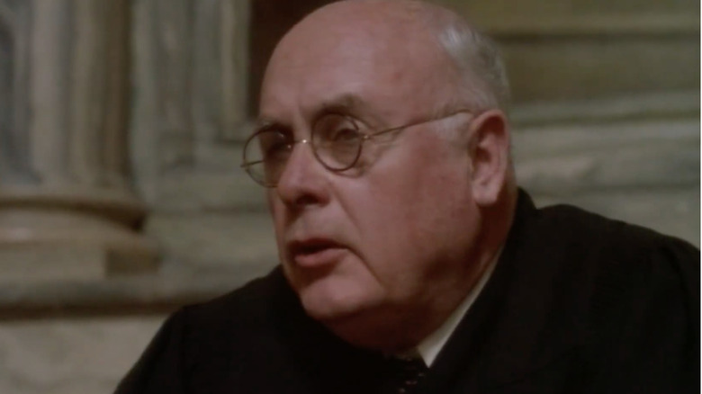 Dick Cusack playing a judge in the movie "Eight Men Out"