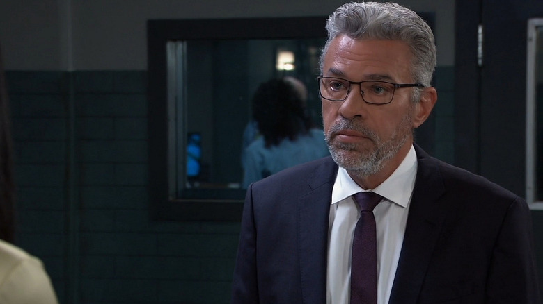 Mac looking concerned general hospital