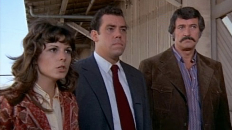 Susan Saint James, John Schuck, and Rock Hudson pictured in McMillan & Wife