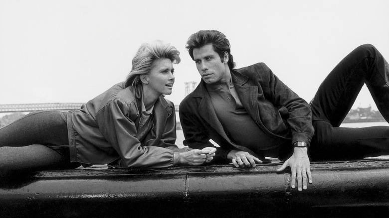 Olivia Newton-John and John Travolta in "Two of a Kind"