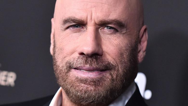 John Travolta with short beard