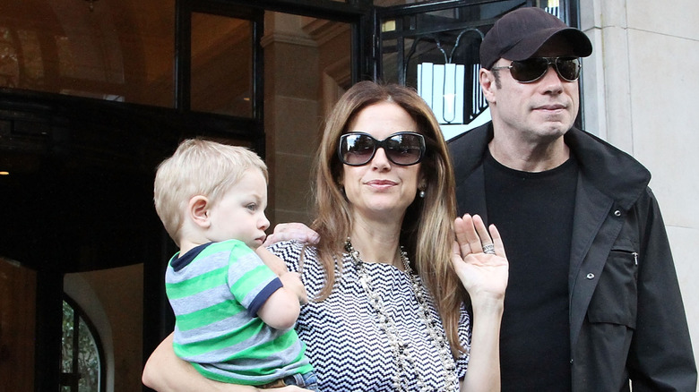 Ben Travolta, Kelly Preston, John Travolta