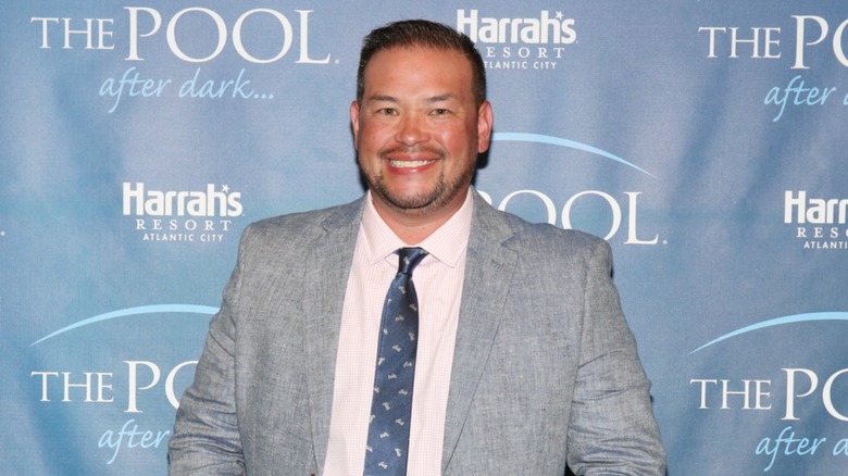 Jon Gosselin smiling blue tie