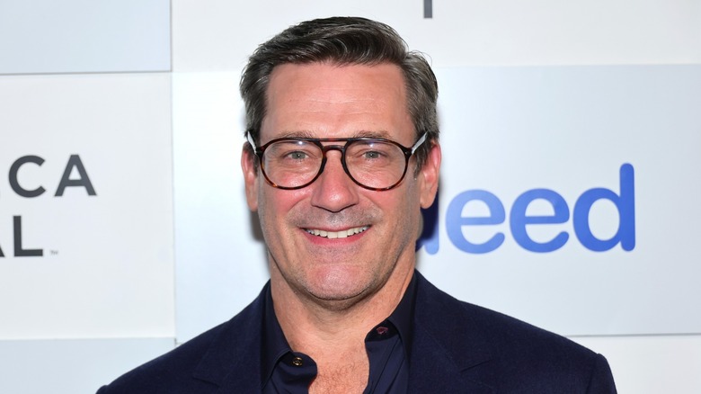 Jon Hamm smiling