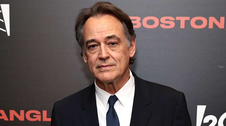 General Hospital's Jon Lindstrom looking serious