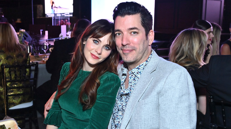 Zooey Deschanel and Jonathan Scott