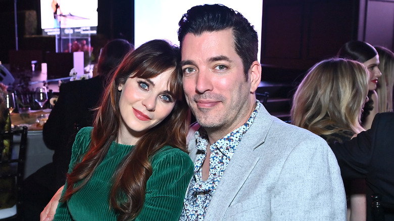 Zooey Deschanel and Jonathan Scott