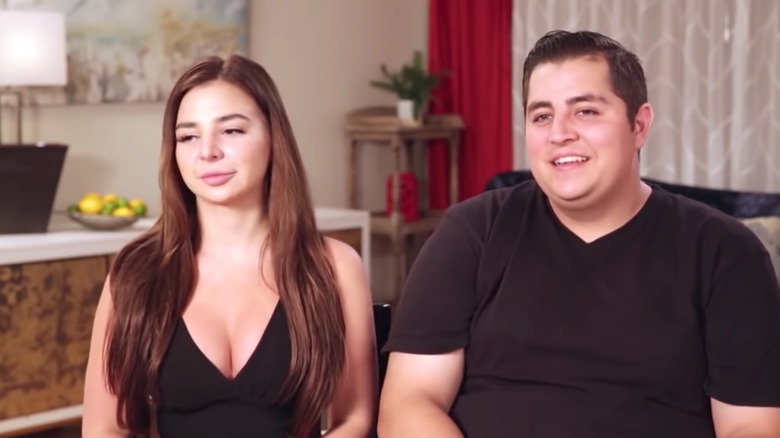 Anfisa and Jorge in an interview