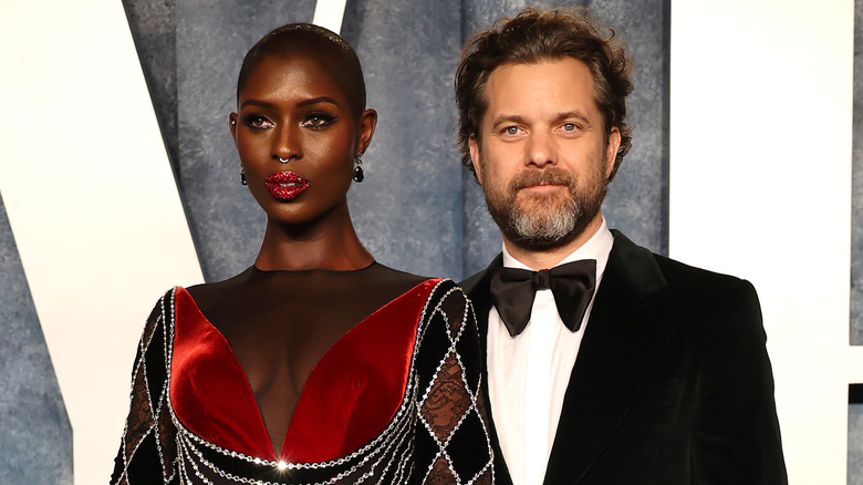 Joshua Jackson and Jodie Turner-Smith at an Oscars Party