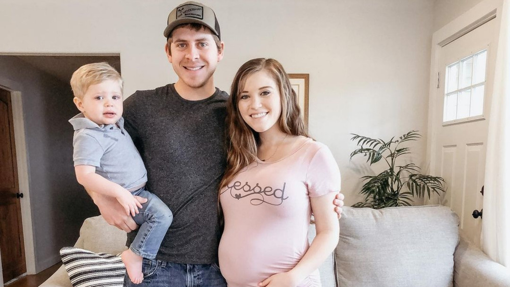 Joy-Anna Duggar, Austin Forsyth, Gideon Forsyth smiling