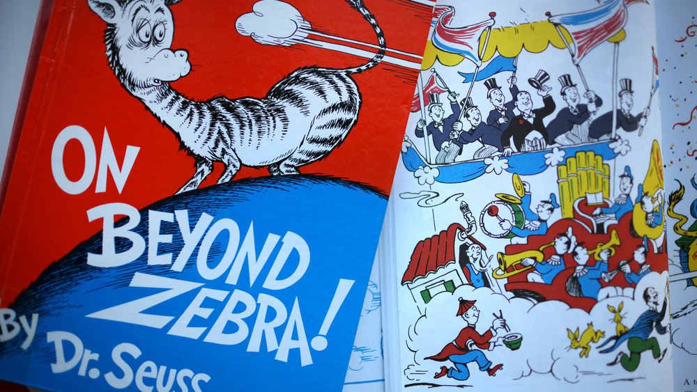 Dr. Seuss book "On Beyond Zebra" 