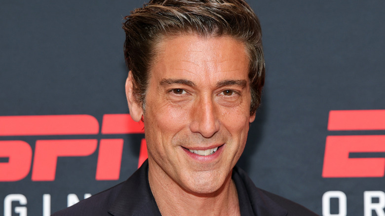 David Muir smiling at ESPN screening event