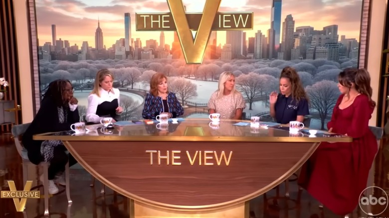 Marjorie taylor Greene during her January 2026 appearance on "The View"