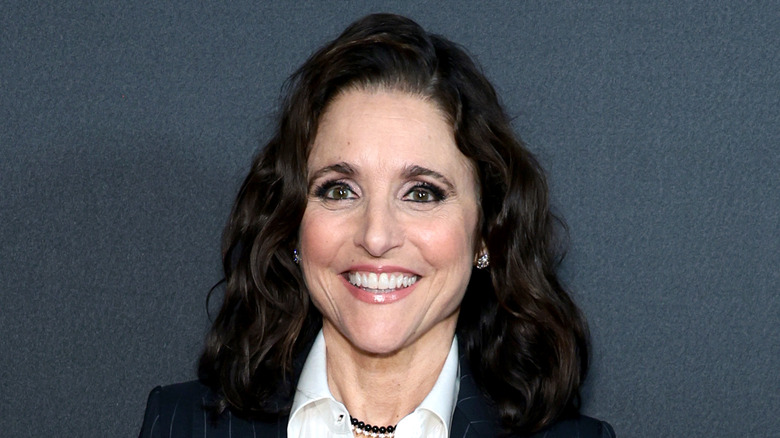 Julia Louis-Dreyfus smiling