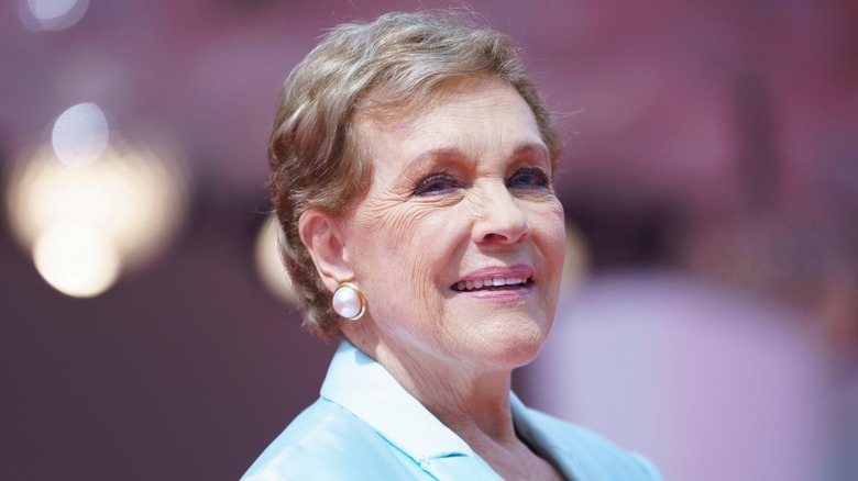 Julie Andrews smiling