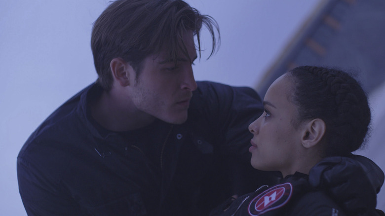 Dimitri catching Rose in Vampire Academy