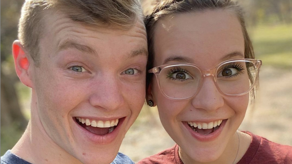 Justin Duggar and Claire Spivey smiling