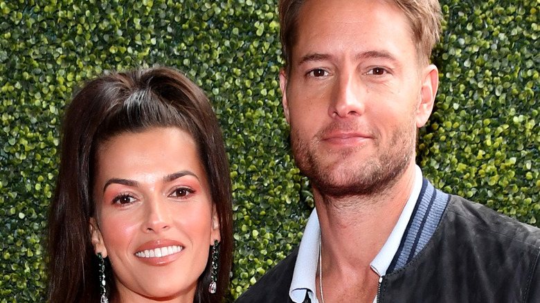 Justin Hartley and Sofia Pernas at the MTV Awards.