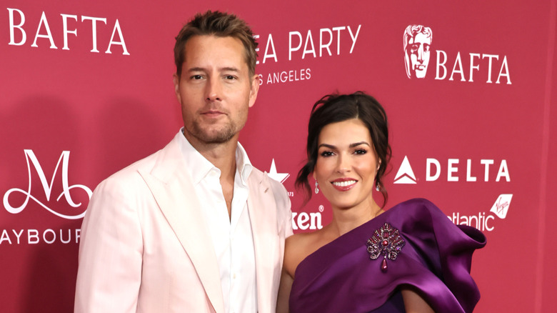 Justin Hartley and Sofia Pernas at BAFTA event