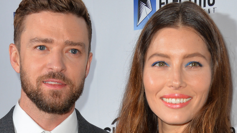 Justin Timberlake and Jessica Biel