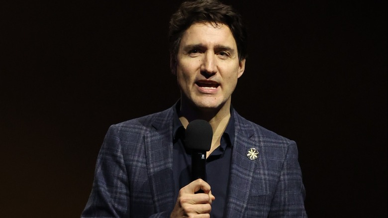 Justin Trudeau speaking