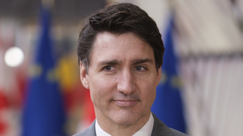 Justin Trudeau smiling