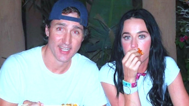 Justin Trudeau and Katy Perry at Coachella 2026.