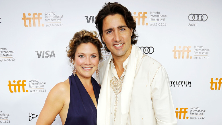 Sophie Grégoire and Justin Trudeau in September 2012.