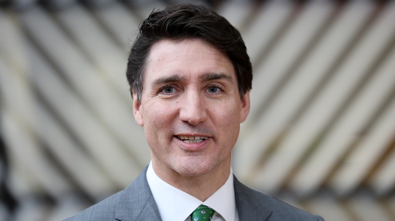 Justin Trudeau smiling