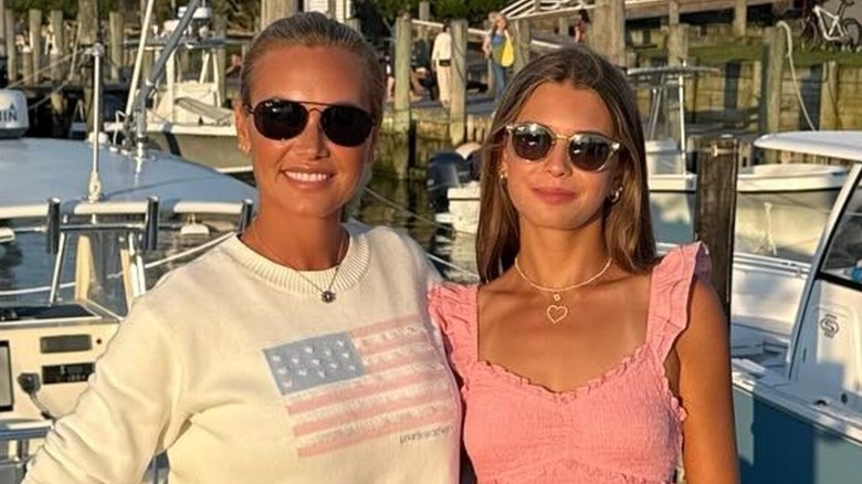 Vanessa and Kai Trump smiling