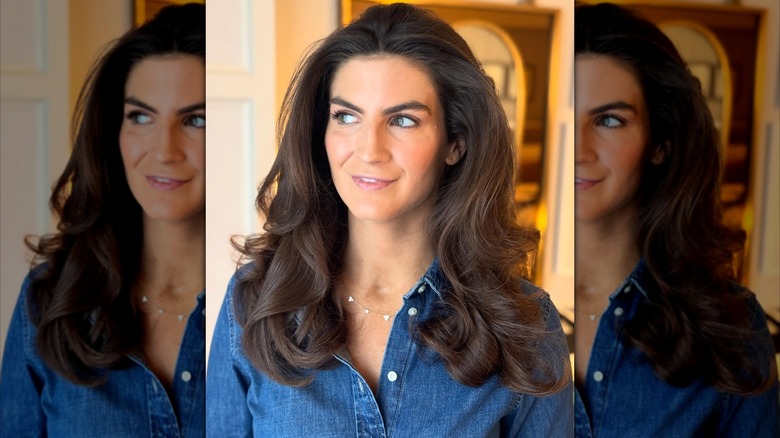 Kaitlan Collins smiling