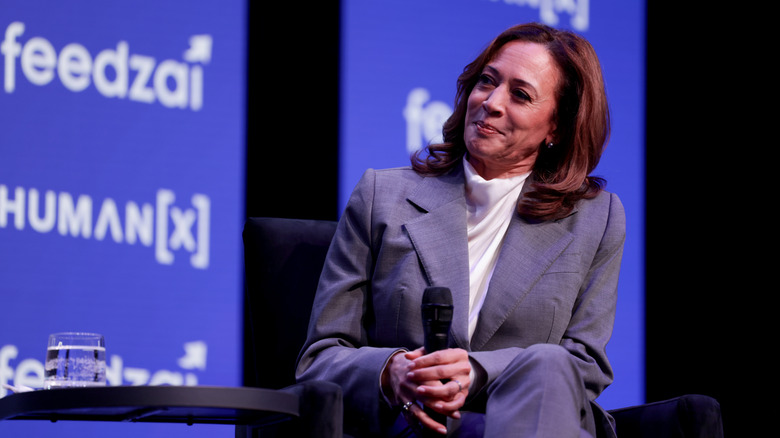 Kamala Harris smiling
