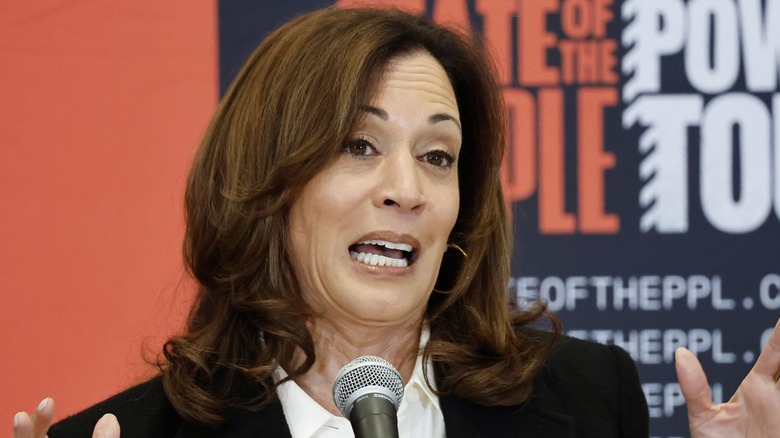 Kamala Harris speaks at the State of the People POWER Tour in Los Angeles, CA (2025)