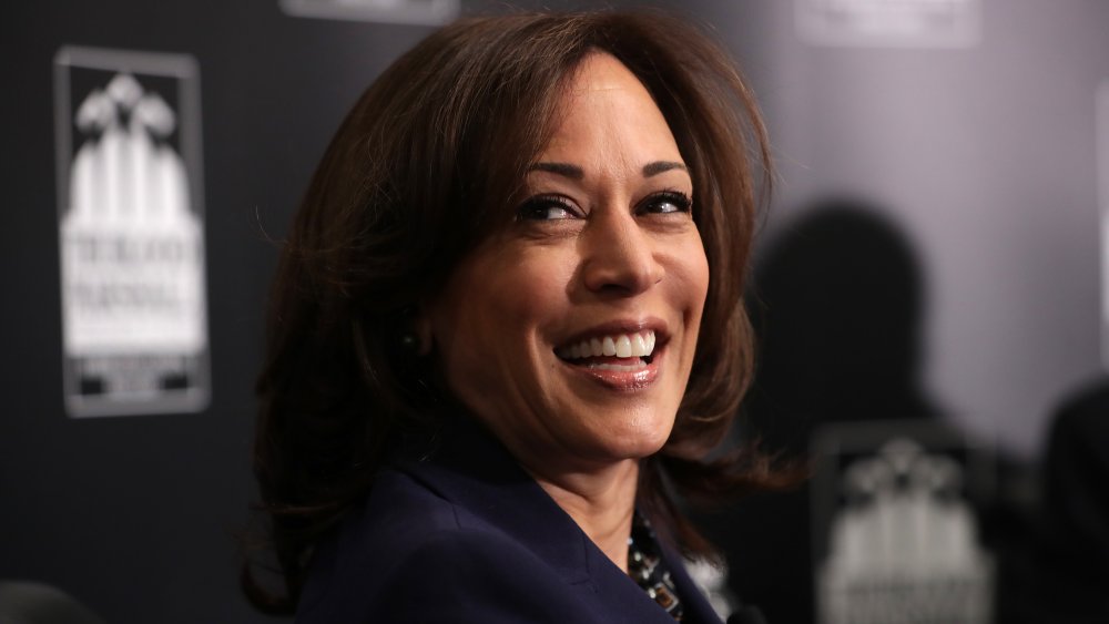 Kamala Harris present