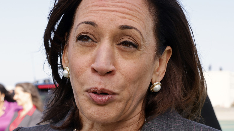 Kamala Harris making comments in San Francisco