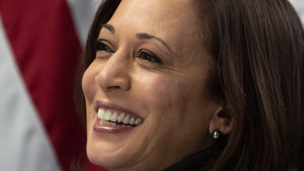 Kamala Harris smiling