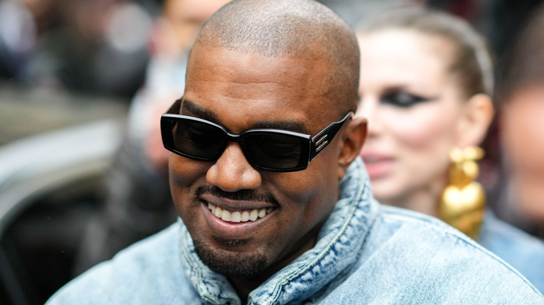 Kanye West in sunglasses