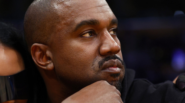 Kanye West ruminating hard 
