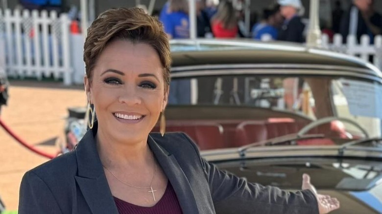 Kari Lake attends the Tucson Car Show in Pima County, AZ (2024)