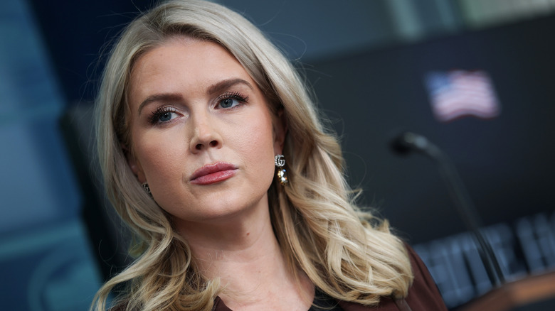 Karoline Leavitt close-up angled photo