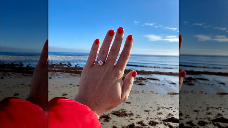 Karoline Leavitt's expensive engagement ring
