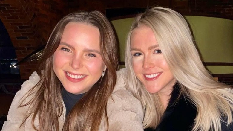 Laura Kane and Karoline Leavitt getting drinks