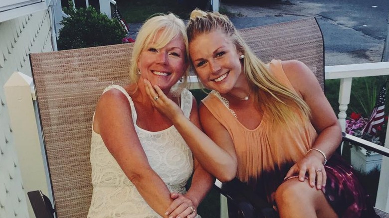 Karoline Leavitt with her mother