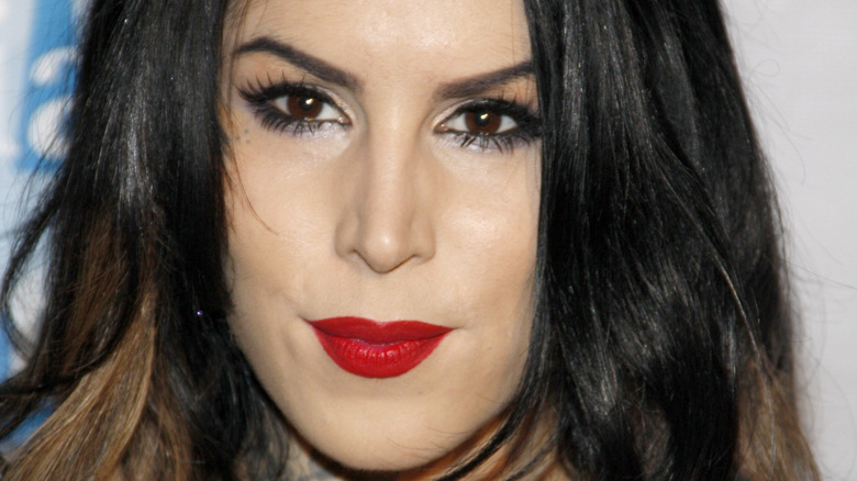 Close Up of Kat Von D