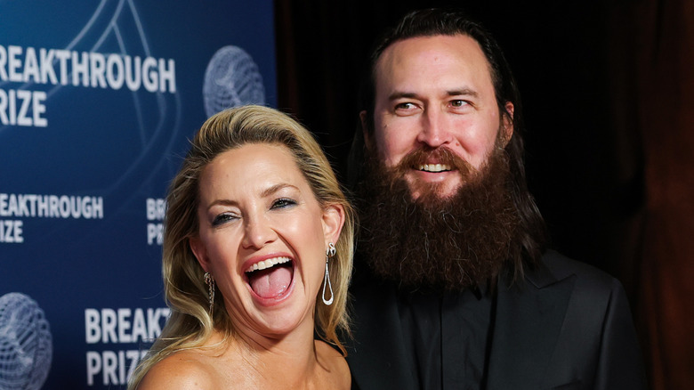 Kate Hudson and Danny Fujikawa at the 2025 Breakthrough Prize Ceremony