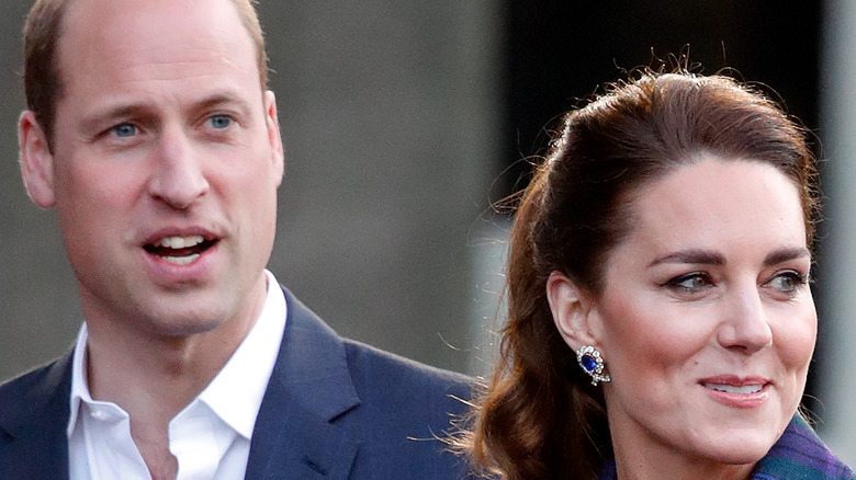 Prince William and Kate Middleton at an event