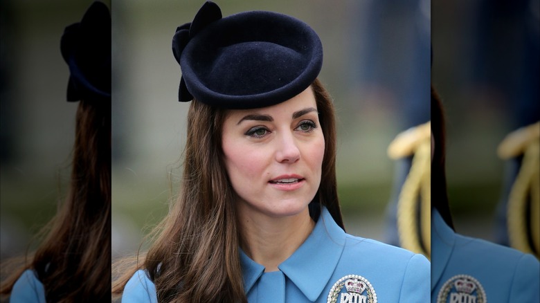 Kate Middleton talking