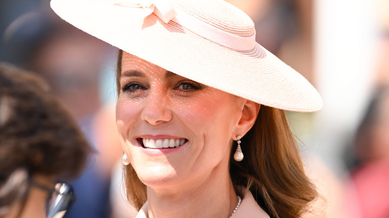 Princess Catherine smiling